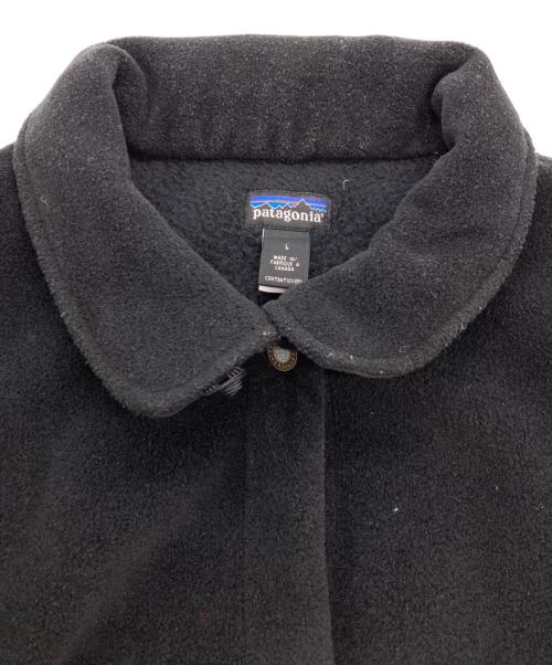 Patagonia（パタゴニア）Patagonia (パタゴニア) [古着]シャーリングコート/フリースジャケット ブラック サイズ:Lの古着・服飾アイテム