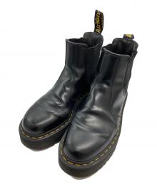 Dr.Martens（ドクターマーチン）の古着「QUADチェルシーブーツ/サイドゴアブーツ」｜ブラック