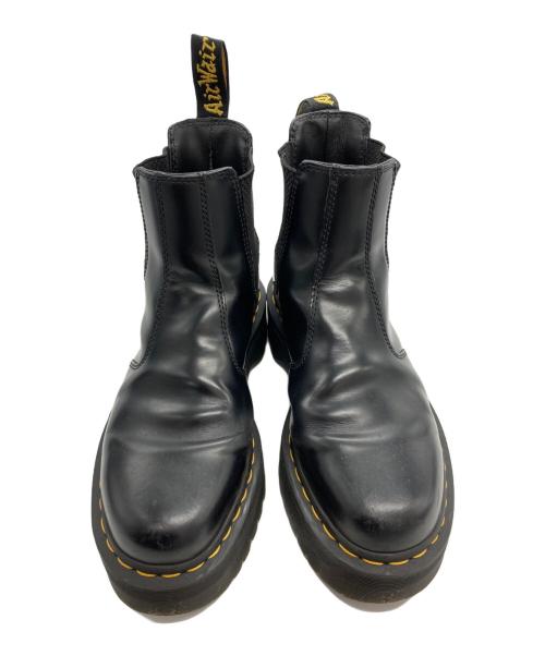 Dr.Martens（ドクターマーチン）Dr.Martens (ドクターマーチン) QUADチェルシーブーツ/サイドゴアブーツ ブラック サイズ:UK6の古着・服飾アイテム