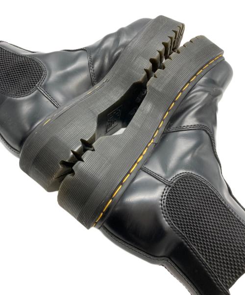Dr.Martens（ドクターマーチン）Dr.Martens (ドクターマーチン) QUADチェルシーブーツ/サイドゴアブーツ ブラック サイズ:UK6の古着・服飾アイテム
