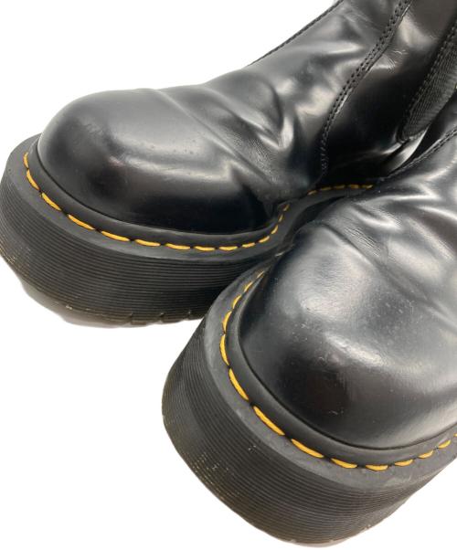 Dr.Martens（ドクターマーチン）Dr.Martens (ドクターマーチン) QUADチェルシーブーツ/サイドゴアブーツ ブラック サイズ:UK6の古着・服飾アイテム