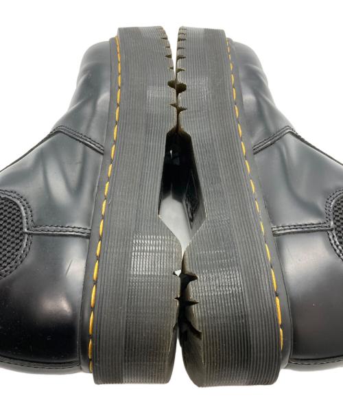 Dr.Martens（ドクターマーチン）Dr.Martens (ドクターマーチン) QUADチェルシーブーツ/サイドゴアブーツ ブラック サイズ:UK6の古着・服飾アイテム