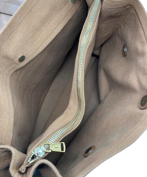 Yves Saint Laurent（イヴサンローラン）Yves Saint Laurent (イヴサンローラン) ミューズトゥ ショルダーバッグ ブラウンの古着・服飾アイテム