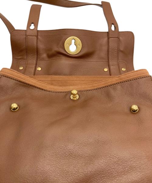 Yves Saint Laurent（イヴサンローラン）Yves Saint Laurent (イヴサンローラン) ミューズトゥ ショルダーバッグ ブラウンの古着・服飾アイテム