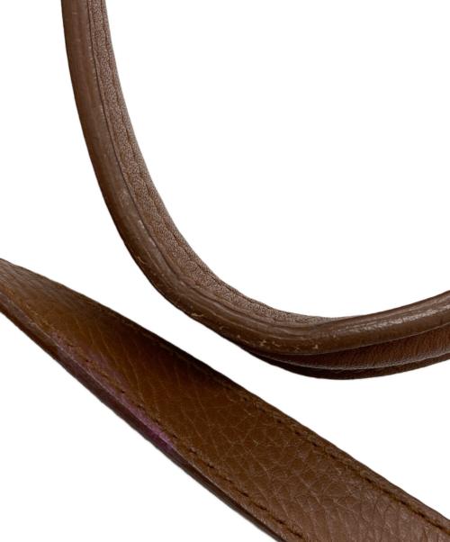 Yves Saint Laurent（イヴサンローラン）Yves Saint Laurent (イヴサンローラン) ミューズトゥ ショルダーバッグ ブラウンの古着・服飾アイテム