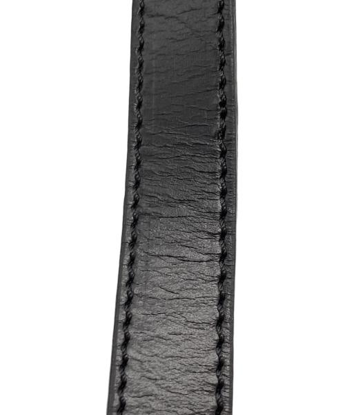 CELINE（セリーヌ）CELINE (セリーヌ) マカダムPVCレザーショルダーバッグ ブラックの古着・服飾アイテム