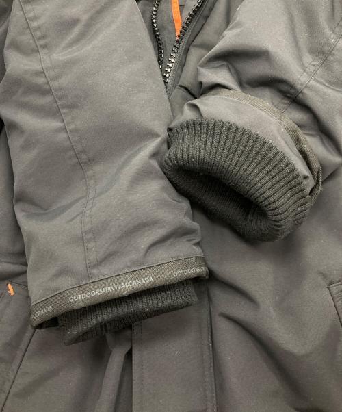 OUTDOOR SURVIVAL CANADA（アウトドア サバイバル カナダ）OUTDOOR SURVIVAL CANADA (アウトドア サバイバル カナダ) ダウンジャケット ブラック サイズ:Lの古着・服飾アイテム