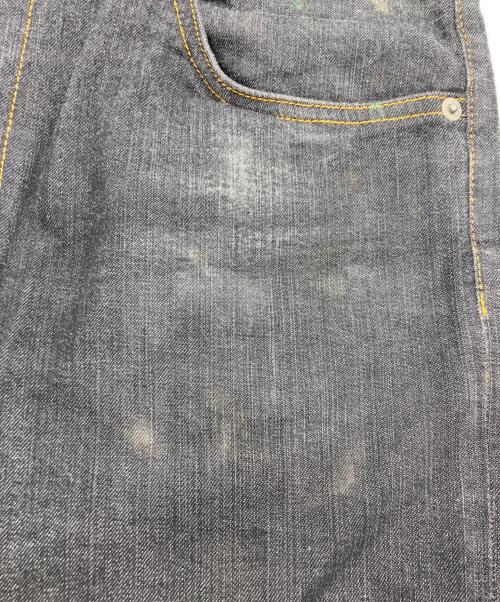 Vivienne Westwood man（ヴィヴィアン ウェストウッド マン）Vivienne Westwood man (ヴィヴィアン ウェストウッド マン) オーブ刺繍デニムパンツ ブラック サイズ:46の古着・服飾アイテム