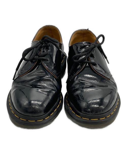 Dr.Martens（ドクターマーチン）Dr.Martens (ドクターマーチン) パテント3ホールシューズ ブラック サイズ:UK6の古着・服飾アイテム