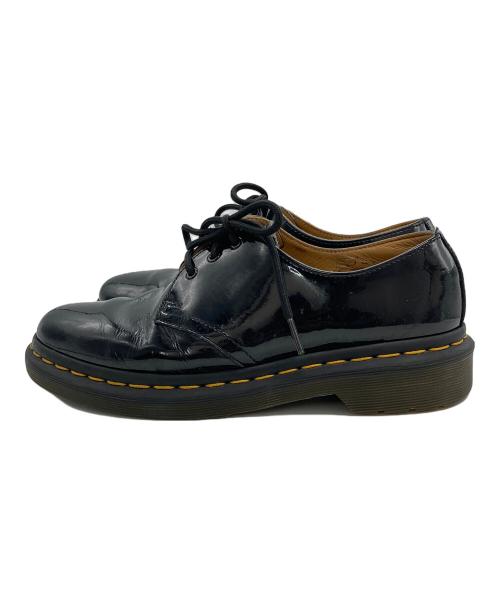 Dr.Martens（ドクターマーチン）Dr.Martens (ドクターマーチン) パテント3ホールシューズ ブラック サイズ:UK6の古着・服飾アイテム