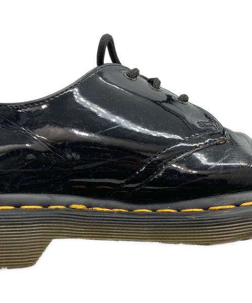 Dr.Martens（ドクターマーチン）Dr.Martens (ドクターマーチン) パテント3ホールシューズ ブラック サイズ:UK6の古着・服飾アイテム
