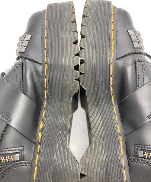 Dr.Martens（ドクターマーチン）Dr.Martens (ドクターマーチン) JADON HI STUD　スタッズ10ホールブーツ　サイドジップ　ハーネス ブラック サイズ:UK7/EU41/USM8の古着・服飾アイテム