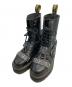Dr.Martens（ドクターマーチン）の古着「JADON HI STUD　スタッズ10ホールブーツ　サイドジップ　ハーネス」｜ブラック