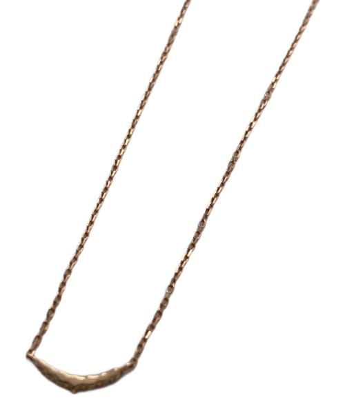 agete（アガット）agete (アガット) イヤモンド0.05ct 三日月ネックレスの古着・服飾アイテム