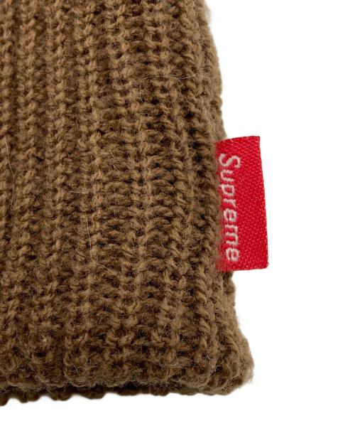 SUPREME（シュプリーム）Supreme (シュプリーム) ニット帽 ブラウンの古着・服飾アイテム