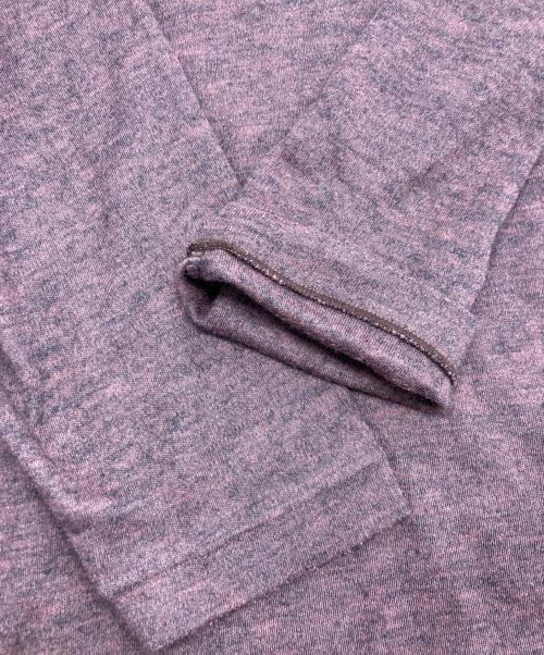 ISSEY MIYAKE（イッセイミヤケ）ISSEY MIYAKE (イッセイミヤケ) [古着]80's ラウンドネック変形カットソー レッド サイズ:Mの古着・服飾アイテム