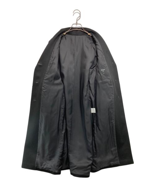 MERION（メリオン）MERION (メリオン) ヤク ショールカラーコート ブラック サイズ:11 未使用品の古着・服飾アイテム