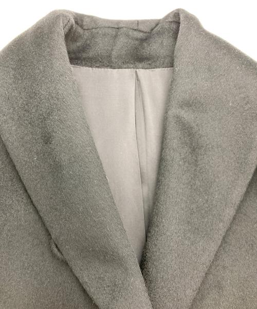 MERION（メリオン）MERION (メリオン) ヤク ショールカラーコート ブラック サイズ:11 未使用品の古着・服飾アイテム