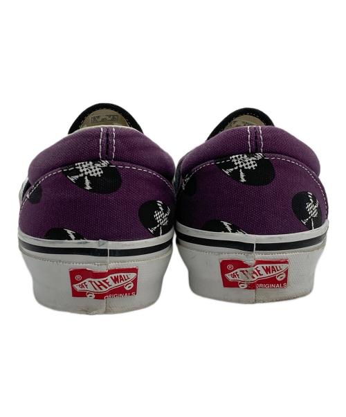 VANS（バンズ）VANS (バンズ) WACKO MARIA (ワコマリア) スリッポン パープル サイズ:26の古着・服飾アイテム