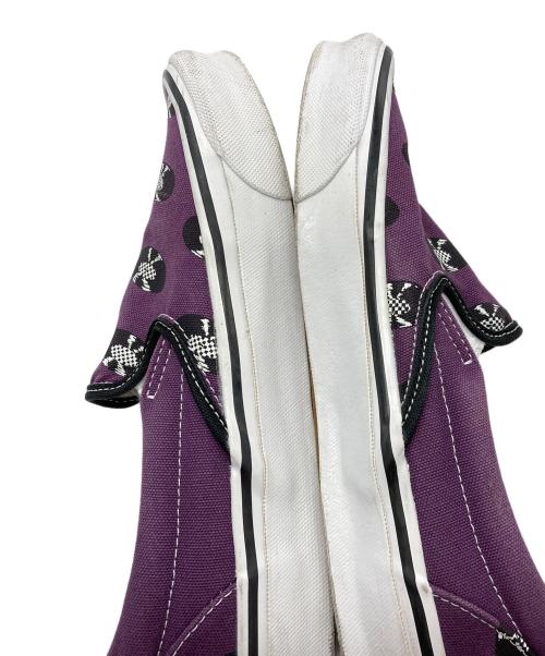 VANS（バンズ）VANS (バンズ) WACKO MARIA (ワコマリア) スリッポン パープル サイズ:26の古着・服飾アイテム