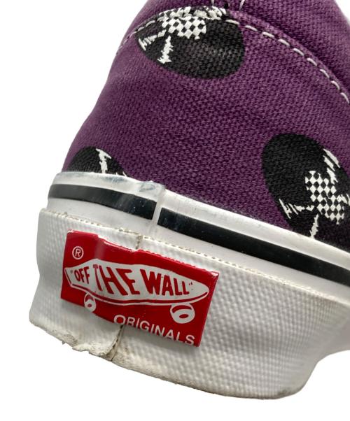 VANS（バンズ）VANS (バンズ) WACKO MARIA (ワコマリア) スリッポン パープル サイズ:26の古着・服飾アイテム