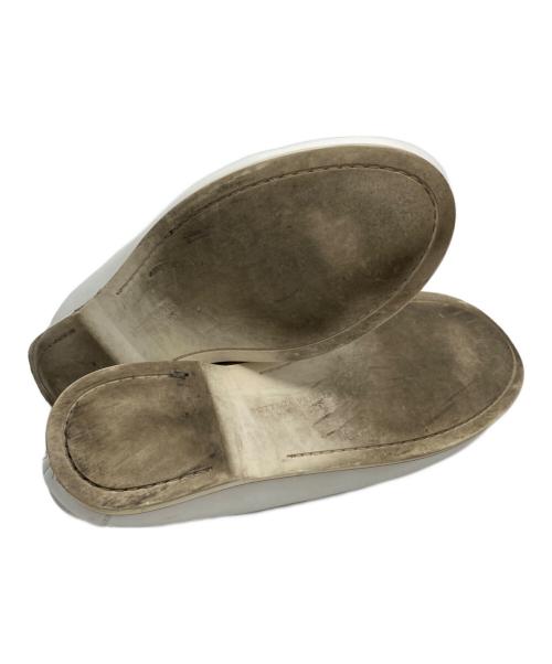 BOTTEGA VENETA（ボッテガベネタ）BOTTEGA VENETA (ボッテガベネタ) イントレチャートシューズ ホワイト サイズ:41½の古着・服飾アイテム