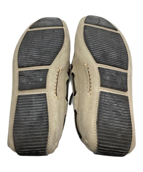 BOTTEGA VENETA（ボッテガベネタ）BOTTEGA VENETA (ボッテガベネタ) スエード イントレチャート ドライビングシューズ ベージュ サイズ:41の古着・服飾アイテム