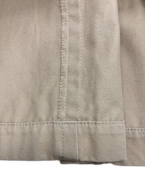 mizuiro-ind（ミズイロインド）mizuiro-ind (ミズイロインド) トレンチコート ベージュ サイズ:freeの古着・服飾アイテム