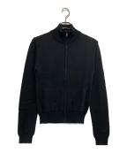 DOLCE & GABBANAドルチェ＆ガッバーナ）の古着「カシミヤブレンドドライバーズニット」｜ブラック