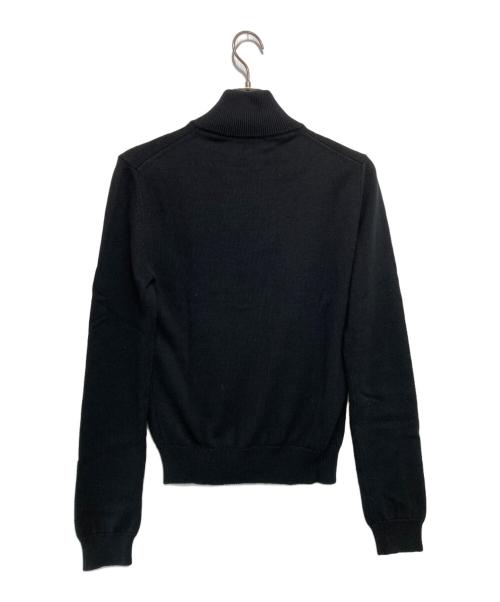 DOLCE & GABBANA（ドルチェ＆ガッバーナ）DOLCE & GABBANA (ドルチェ＆ガッバーナ) カシミヤブレンドドライバーズニット ブラック サイズ:44の古着・服飾アイテム