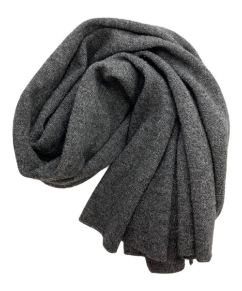 Cruciani（クルチアーニ）Cruciani (クルチアーニ) ニットストール グレーの古着・服飾アイテム