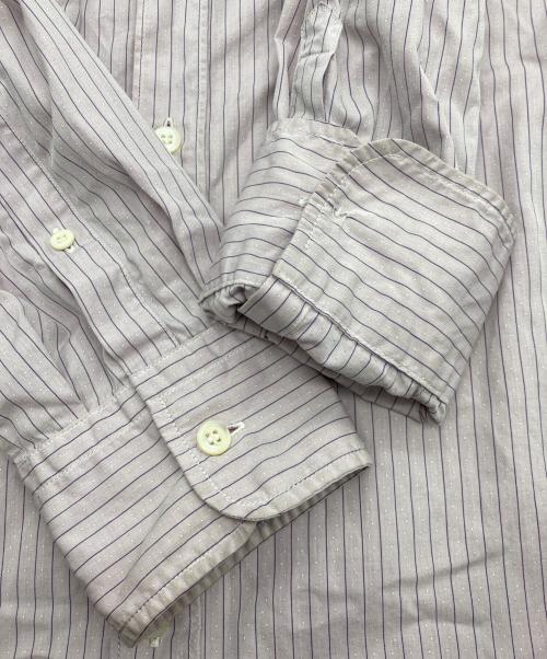 PRADA（プラダ）PRADA (プラダ) グラデーションストライプシャツ グレー サイズ:41/16の古着・服飾アイテム