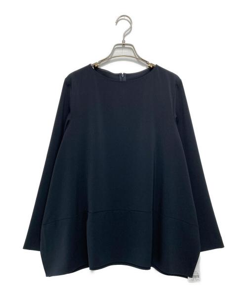 icB（アイシービー）icB (アイシービー) Fied Tブラウス ネイビー サイズ:0（154～158） 未使用品の古着・服飾アイテム