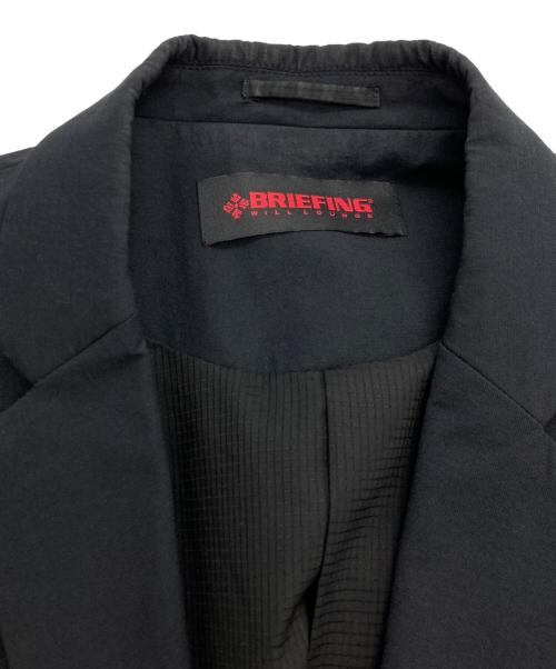BRIEFING（ブリーフィング）BRIEFING (ブリーフィング) テーラードジャケット ネイビー サイズ:Mの古着・服飾アイテム