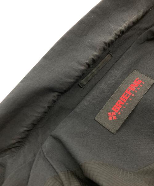 BRIEFING（ブリーフィング）BRIEFING (ブリーフィング) テーラードジャケット ネイビー サイズ:Mの古着・服飾アイテム
