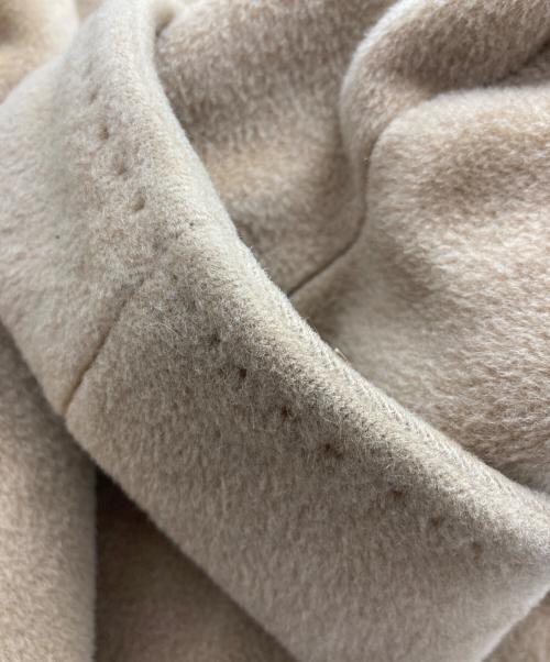 MaxMara（マックスマーラ）MaxMara (マックスマーラ) ウールカシミヤ混コート ベージュ サイズ:40の古着・服飾アイテム