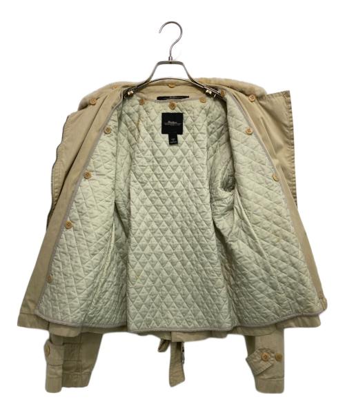 Max Mara WEEK END LINE（マックスマーラ ウイークエンドライン）Max Mara WEEK END LINE (マックスマーラ ウイークエンドライン) 襟ファージャケット ベージュ サイズ:40の古着・服飾アイテム