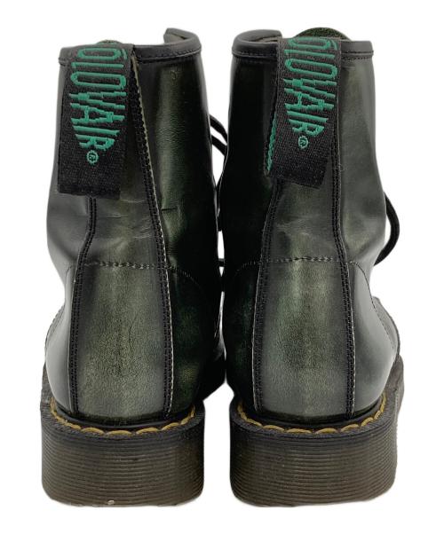 SOLOVAIR（ソロヴェアー）SOLOVAIR (ソロヴェアー) 8ホールブーツ ダークグリーン サイズ:不明の古着・服飾アイテム