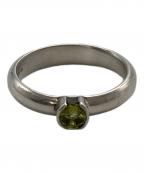 TIFFANY & Co.ティファニー）の古着「エルサペレッティペリドットシルバーリング」