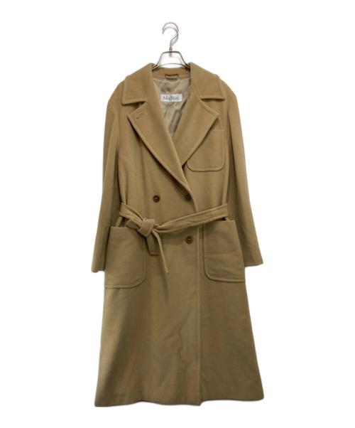 MaxMara（マックスマーラ）MaxMara (マックスマーラ) ウール混アンゴラコート ベージュ サイズ:J42の古着・服飾アイテム