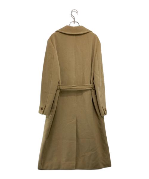 MaxMara（マックスマーラ）MaxMara (マックスマーラ) ウール混アンゴラコート ベージュ サイズ:J42の古着・服飾アイテム