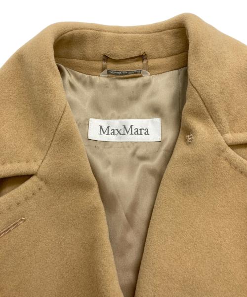 MaxMara（マックスマーラ）MaxMara (マックスマーラ) ウール混アンゴラコート ベージュ サイズ:J42の古着・服飾アイテム