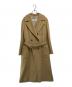MaxMara（マックスマーラ）の古着「ウール混アンゴラコート」｜ベージュ