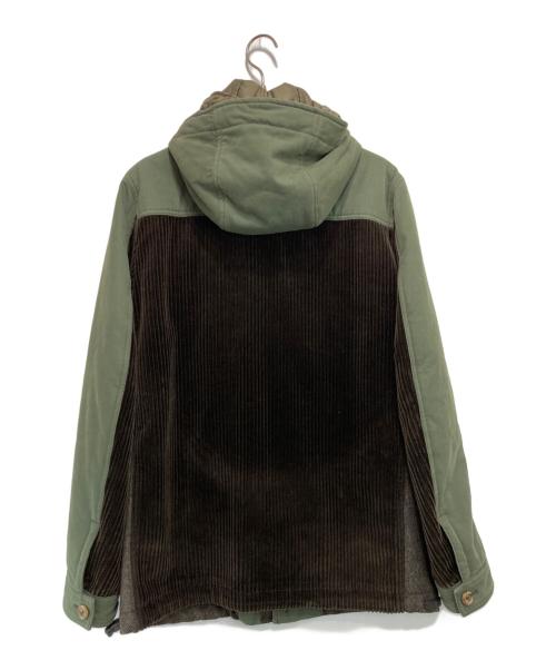 DOLCE & GABBANA（ドルチェ＆ガッバーナ）DOLCE & GABBANA (ドルチェ＆ガッバーナ) ライナー付き切替ジャケット カーキ サイズ:48の古着・服飾アイテム