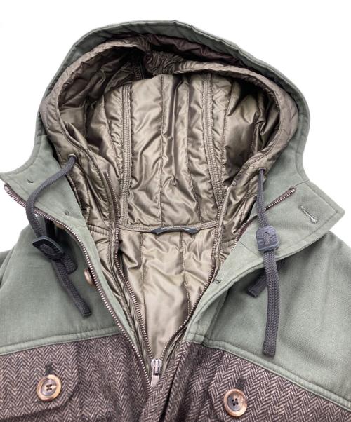 DOLCE & GABBANA（ドルチェ＆ガッバーナ）DOLCE & GABBANA (ドルチェ＆ガッバーナ) ライナー付き切替ジャケット カーキ サイズ:48の古着・服飾アイテム