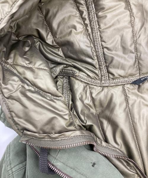 DOLCE & GABBANA（ドルチェ＆ガッバーナ）DOLCE & GABBANA (ドルチェ＆ガッバーナ) ライナー付き切替ジャケット カーキ サイズ:48の古着・服飾アイテム