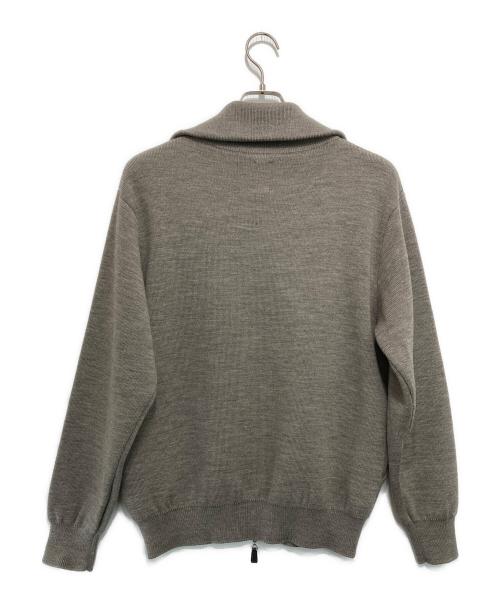 BATONER（バトナ―）BATONER (バトナ―) 別注 ダブルフェイス ドライバーズ ニット ジャケット ブラウン サイズ:1の古着・服飾アイテム