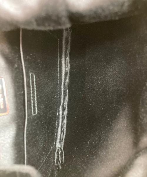 PRADA（プラダ）PRADA (プラダ) ベロアバッグ ブラックの古着・服飾アイテム