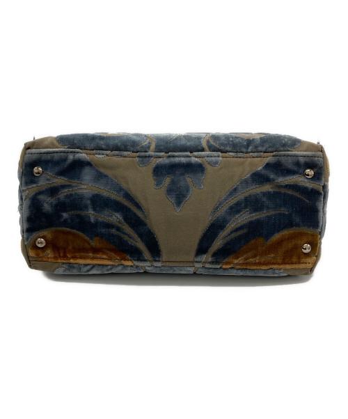 MIU MIU（ミュウミュウ）MIU MIU (ミュウミュウ) ベロアプリントバッグ マルチカラーの古着・服飾アイテム