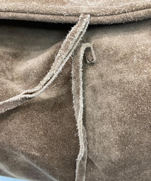 MIU MIU（ミュウミュウ）MIU MIU (ミュウミュウ) [OLD]  アーカイブ スウェードバッグ ベージュの古着・服飾アイテム